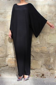 Oversized Long Dresses In Solid Colors, Casual Dress Midi, Women Lace Dress, Elastic Waist Dress, Color Crew, Black Halter Dress, Dress Midi, Vestido Casual, Maxi Dresses Casual