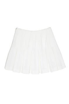 Is there anything more classic than a tennis skirt? Made with pleated cotton, this timeless closet staple will elevate any look. Pair this Michael Kors beauty with your favorite bodysuit and chunky cardigan. Size 6 100% Cotton Made in Italy Pleated, A-line silhouette Fully lined Hidden side zipper Very light marks on side Waist 29" Total length 17" Timeless Closet, Tennis Whites, French Girl Chic, Pleated Tennis Skirt, Chic Shop, Chunky Cardigan, Buy Shoes Online, French Girl, Tennis Skirt