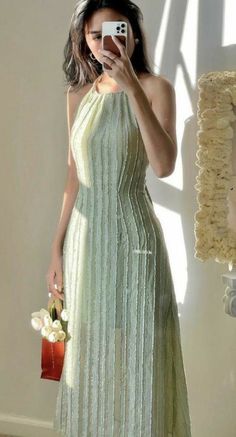 Modest Party Dress Elegant, Thick Fabric Dress, Summer Outdoor Wedding Guest Dress, Dresses For Big Bust, Mid Dress, Elegante Casual, Vestidos Vintage, Fashion Mistakes, Modest Fashion Outfits