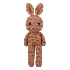 44044613910785|44044613943553 Monkey Plush, Rabbit Toys, Bunny Toys, Stylish Baby, Crochet Bunny, Cotton Crochet, Newborn Gifts, Crochet Doll, Cute Crochet