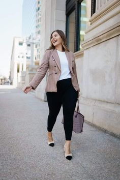 Classy Fall Outfits, Plus Size Fall Outfit, Business Casual Outfits For Women, Business Casual Dresses