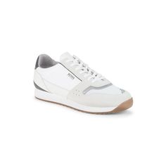 Hugo Boss Tennis Shoes Sonic_Runn_Tech white Textile leather upper, textile lining, synthetic sole, lace up vamp. White Textile, White Tennis Shoes, The Court, Tennis Shoes, Puma Sneaker, Hugo Boss, Sonic, Clothing Store, Tennis