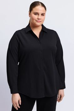 #color_black Tunic Sweater, Plus Size Shirts, White Shop, White Shirt, Shirt Shop, Best Sellers, Black Shirt, Sweater Dress, Suit Jacket