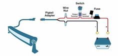 the wiring diagram for an electrical device with wires and plugs attached to each other