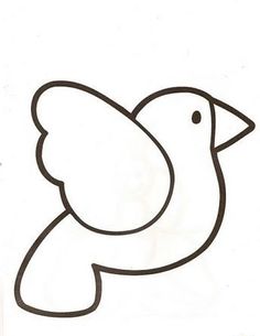 a black and white drawing of a bird