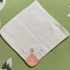 This listing is for four vintage white embroidered ladies hankies. They have tiny flowers embroidered and each has a tiny "patch" appliquéd on it also. Adorable. I would say they were produced in the '40's or '50's. They are all in very good vintage condition. One has a tiny spot. They could all use a good soak. Ladies Hanky, Flowers Embroidered, Tiny Flowers, Embroidered Flowers, White Vintage, Scarf Accessory, Flowers, White