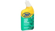 a bottle of zep toilet bowl cleaner