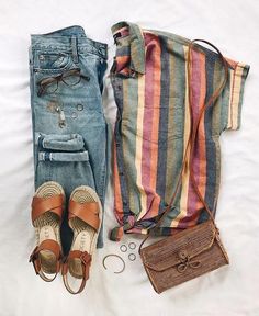 Madewell Shirts, Thrifted Outfits, Feminine Fashion, Mode Boho, Spring Fashion Outfits, Outfit Inspiration Fall, Casual Fall Outfits, Monokini