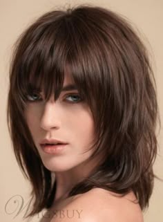 Hairstyles With Fringe, Shag Layered Hairstyles, 12 Inch Hair, 얼굴 드로잉, Shag Hairstyles, Fringe Hairstyles, Shag Haircut, Haircuts With Bangs