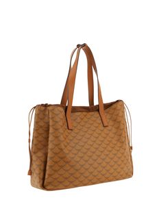 Himmel tote shoulder bag by mcm, two flat top handles, top drawstring closure, iconic all-over printed brand weave, iconic brand monogram printed on front, single compartment. Composition: 100% % Cotton Brand Monogram, Expensive Handbags, Mcm Bags, Stella Mccartney Bag, Nude Shoes, Burberry Hat, Golden Goose Shoes, Italian Outfits, Valentino Bags