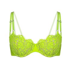 Frisson Balconette Bra Acid Green | Monique Morin Lingerie | Wolf & Badger Balconette Bra, Fashion Jewellery, Independent Designers Fashion, Badger, Designer Fashion, Lingerie, Bra, Style Inspiration, Green