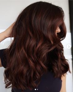 Dark Copper Brown Hair With Highlights, Brown Red Hair Balayage, Dark Auburn Balayage Brunettes, Dark Brown Auburn Hair Balayage, Cinnamon Spice Brunette, Dark Brown Hair Balayage Fall, Brunette With Auburn, Dark Brown Hair Red Highlights, Dark Brown Hair With Auburn Highlights