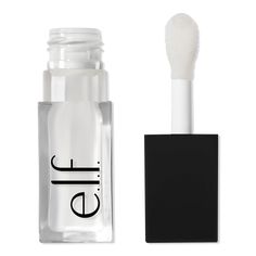 Crystal Clear Glow Reviver Lip Oil - e.l.f. Cosmetics | Ulta Beauty Hydrating Lip Oil, Tinted Lip Oil, Makeup Needs, Skin Care Items, Lip Hydration, Makeup Items, Benefit Cosmetics