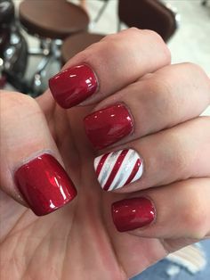 Nails December Winter, Character Nails, Nail Art Noel, Nails Size, Nail Goals, Nails Opi, Christmas Gel, Turquoise Nails, December Nails