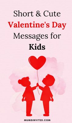 Discover the cutest & sweetest Valentine's quotes perfect for all the kids in your life! Find inspirational yet easy sayings for toddlers to craft for mom & short rhymes for daughters to write in a valentine card for dad. Teachers will love the funny & cute quotes & there's a variety of happy Valentine's day wishes to share amongst children. With short Valentine card messages that spread love, this collection has the perfect cute, silly, or heartfelt quote for any kid this February 14!