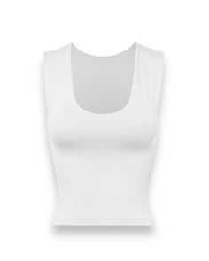 Super stretchy seamless tank One size fits most XS-Large 92% Nylon, 8% Spandex Made in China Cheap White Moisture-wicking Tank Top, Cheap White Stretch Knit Top, Buckle Bunny, Book Candle, Made In China, Sock Shoes, White Tops, Sweater Jacket, Scoop Neck