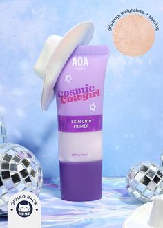 AOA Cosmic Cowgirl Skin Grip Primer  COSMETICS - Shop Miss A Applying Concealer, Cosmic Cowgirl, Space Dust, Textured Skin, Moisturized Skin, How To Apply Concealer, Sensory Friendly, 1 Dollar, Sodium Hyaluronate