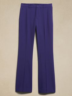 Giovana Sculpted Bootcut Pant | Banana Republic Factory Chic Structured Bottoms With Pressed Crease, Mid-rise Stretch Dress Pants For Formal Occasions, Elegant Mid-rise Stretch Dress Pants, Elegant Stretch Mid-rise Dress Pants, Formal Mid-rise Stretch Dress Pants, Formal Stretch Mid-rise Dress Pants, Solid Mid-rise Fitted Dress Pants, Fitted Mid-rise Solid Dress Pants, Fitted Mid-rise Dress Pants