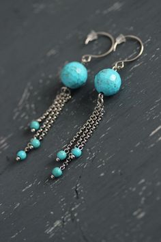 Beautisul extra long earrings with faceted blue turquoise stone 12 mm sphere beads, stainless steel chain, tiny turquoise stone beads and stainless steel earrings hooks. Earring hooks are from nickel free and lead free metal. *The total lenght of earrings is about 83 mm including earring hooks. Perfect jewelry for you or a great gift for someone special! Other earrings of my shop you can see here: https://www.etsy.com/shop/NaTavelli?section_id=13757927 Thanks for visit. Faceted Round Bead Earrings As Gift, Faceted Beaded Earrings With Round Beads As Gift, Faceted Round Beaded Earrings As Gift, Bohemian Dangle Earrings With Faceted Details, Dangle Earrings With Czech Glass Faceted Beads, Nickel-free Adjustable Briolette Earrings, Adjustable Turquoise Earrings With Faceted Beads, Adjustable Faceted Round Bead Earrings, Handmade Turquoise Briolette Earrings