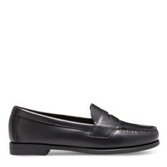 Women's Classic Penny Loafer – Eastland Classic Leather Slip-on Shoes For Office, Classic Slip-on Dress Shoes With Almond Toe, Classic Tassel Loafers With Round Toe For Office, Classic Tassel Loafers With Leather Lining For Office, Classic Wingtip Tassel Loafers For Office, Classic Formal Loafers With Brogue Detailing, Classic Brogue Loafers For Formal Occasions, Classic Slip-on Loafers With Leather Sole, Classic Slip-on Moccasins For Formal Occasions