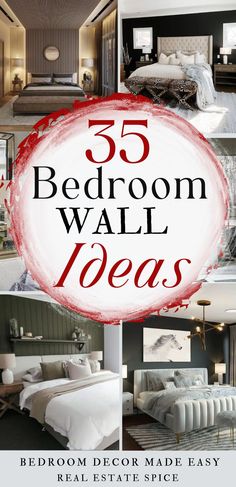 the bedroom wall decor ideas are easy to do and can be used in any room