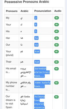 an arabic dictionary with two different languages on the same page and one in another language