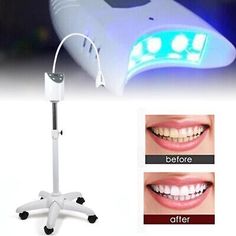 ad eBay - Dental Mobile Teeth Whitening Light 12 Cold LED Light Bleaching Machine MD666 - Buy Now, click the link (eBay) Tooth Bleaching, Dental Bleaching, Teeth Bleaching, Teeth Whitening System, Blue Lamp, Led Light Lamp, Smart Auto, Dental Clinic