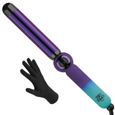 Meet the new Bed Head Wand with an edge: rough volume. A go with the Flow, 1 1/4" Curling Iron boosted with digital precision. Easy-to-use digital controls give you even more styling variety. Whether you want relaxed waves, wow in every loose curl, or volume that shouts style, you'll get it exactly how you want it. Multiple heat settings (up to 430˚ F) provide styling-variety magic and give all hair types. The customizable for individual hair needs. It's your time to Shine, thanks to shine Maste Bed Head Curling Wand, Hair Curling Wand, Tiny Curls, Digital Hair, L'ange Hair, Styling Wand, Wand Hairstyles, Tigi Bed Head, Barrel Curling Iron