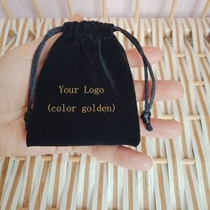 Name:Soft Velvet Drawstring Bags Color:black Material:soft velvet Logo color:golden;silvery; Size:about 3x4 inches(8x10cm), we can accept custom other size,if you needed,please contact us. Package: packed in pp bag If you have any require,please send us message. Jewelry Packaging Bags, Logo Jewelry, Jewelry Pouches, Jewelry Roll, Personalized Logo, Leather Ring, Satin Bags, Rustic Jewelry, Linen Bag