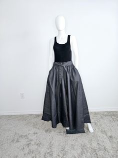 This skirt is comfortable and can be worn during all occasions. Women maxi solid skirt. Has elastic waist with adjustable sash. Has side pockets . Matching head scarf included. Waist stretch : 30in to 56in  Length : 41 inch One size fits all (S-3XL) Color: Denim Charcoal Gray  Ships in 1 to 5 business days Solid Skirt, Denim Maxi Skirt, Denim Style, Women Maxi, Long Maxi, Charcoal Gray, Head Scarf, Head Wraps, Denim Fashion