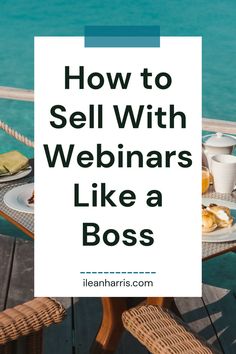 Ready to boost your sales with webinars? Discover how to sell like a boss with our comprehensive guide! Learn proven techniques to plan, promote, and deliver webinars that convert. Read more and start leveraging webinars to grow your business and increase revenue! Like A Boss, Online Sales, To Sell, My Favorite, Product Launch