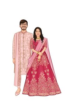 Buy Custom Couple Caricature From Photos, Wedding Caricature Invite, Personalized Wedding Gift for Couple Online in India - Etsy Wedding Caricature Couple, Low Neck Blouse Designs, Cricket Wedding, Premium Wedding Invitation, Wedding Couple Illustration, Creative Wedding Invitations Design, Canva Illustration, Couple Illustrations, Cartoon Wedding Invitations