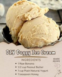 Dog Ice Cream Recipe, Pet Treats Recipes, Easy Dog Treat Recipes, Frozen Dog Treats, Dog Biscuit Recipes, Easy Dog Treats