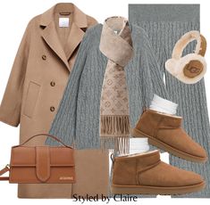 Winter Inspo Outfits, La Outfits, Simple Fall Outfits, Cable Knit Jumper, Simply Chic, Rainy Day Outfit, Fall Street Style, Airport Outfit, Color Combo