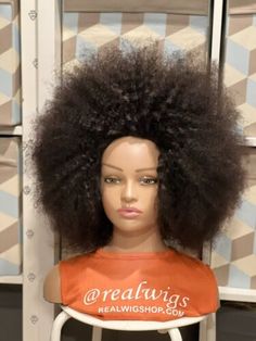 Handmade 100% human hair Extra Thick 250 Grams Afro Wig.  | eBay Long Afro Wigs, Natural Afro Hair Wigs, Wow African Wigs, Afro Hair Pieces, Human Hair Afro Wigs, Afro Wig, Brazilian Hair Extensions, Short Afro, Wig Color