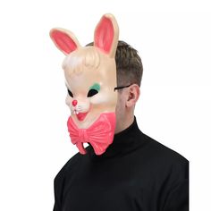 Half Mask, Cool Masks, Vintage Bunny, Blast From The Past, The Past, Mask, Halloween