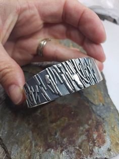 Thick Silver Bracelet, Oxidized Silver Bracelet, Silver Jewellry, Contemporary Bracelets, Modern Silver Jewelry, Metal Jewelry Making, Silver Cuff Bangle, Soldering Jewelry, Jewelry Design Inspiration