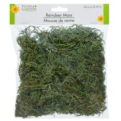 a package of moss in the packaging