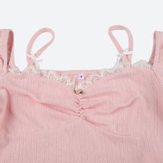 This delightful piece features delicate bow straps and ruched detailing, creating a feminine silhouette perfect for any occasion. The soft pink hue adds a touch of sweetness, making it an ideal addition to your wardrobe for both casual and semi-formal events. Crafted from a comfortable, stretchy fabric, this top ensures a flattering fit and ease of movement. Coquette aesthetic Soft touch material Lace trim at bust Bow detail on straps Rose detail on chest Ruched bust Long sleeve Square neck Cott Bow Straps, Bow Crop Tops, Crop Pullover, Lace Splicing, Ruched Top, Coquette Bow, Cute Crop Tops, Lace Bows, Street Look