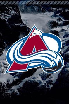 the colorado avalanche logo is shown in this image