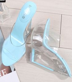 $54.90 - Sky Blue Wedge Sandals With Transparent Heel  Those Transparent Platform Wedge Heels will keep your feminity while being comfortable to walk with and great quality. Good for elegant ladies, teens. It is street style and modern fashion. Affordable Blue Wedge Sandals, Luxury Blue Wedge Sandals For Summer, Luxury Blue Wedge Sandals, Affordable Elegant Blue Heels, Luxury Blue Wedge Sandals For Beach, Cute Blue Affordable Sandals, Prada Shoes Blue And White Flowers Women Wedge Heels, Cute Sky, Blue Wedge Sandals