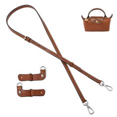 PRICES MAY VARY. ★【Product with material】 Genuine leather adjustable shoulder strap + remodeling buckle, high quality hardware durable ★【Size】Adjustable replacement shoulder strap is Adjustable length 43-53inch（110-135cm），Width 0.47inch（1.2cm） ★【Replacement shoulder strap for perfect remodeling bag】 This strap is suitable for Long champ bags The shoulder strap for the handbag can be adjusted and transformed into a shoulder crossbody bag for added convenience and style. ★【Easy to install】 The lat Adjustable Leather Bag Strap For Business, Leather Adjustable Strap For Business Bags, Adjustable Crossbody Shoulder Strap For Travel, Adjustable Strap For Crossbody Travel Bags, Leather Crossbody Shoulder Strap For Everyday Use, Leather Strap Crossbody Bag, Leather Strap Crossbody Work Bag, Versatile Detachable Shoulder Strap For Travel, Leather Bag Strap With Adjustable Handle For Everyday Use