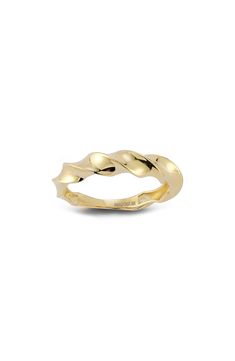 A 14-karat-gold ring is the perfect everyday accessory that goes with many different looks. 14k gold Made in Turkey Formal Yellow Gold Stackable Rings In Recycled Gold, Modern Twist Yellow Gold Stackable Rings With Polished Finish, Modern 14k Yellow Gold Rings, Modern Twist Yellow Gold Jewelry With Diamond Cut, Modern Twist Yellow Gold Diamond Cut Jewelry, Modern Twist Yellow Gold Stackable Rings For Formal Occasions, Classic Yellow Gold Rings In Recycled Gold, Yellow Gold Ring With Polished Finish For Everyday Wear, Elegant Yellow Gold Bands With Recycled Material