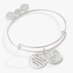 Hidden Messages, Hidden Message, Infinity Symbol, Charm Bangle, Affirmations, Cut Out, Essence, Bangles, Silver