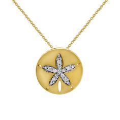 in stock Sand Dollar Pendant, Sand Dollar, Gold Plated Sterling Silver, Silver Gold, Diamond Necklace, Gold Plate, Pendant Necklace, Sterling Silver, Pendant