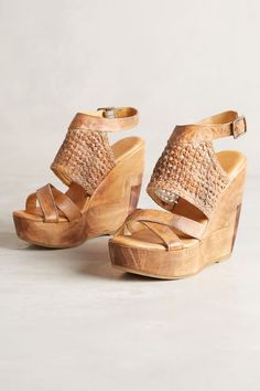 Bed Stu Petra Wedges #anthrofave Bed Stu, Shoe Closet, Shoe Game, Sock Shoes, Look Fashion