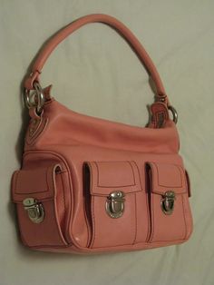 Marc Jacobs Collection 'Blake' Blush Pink Multi-Pocket Hobo Bag Classic Style | eBay