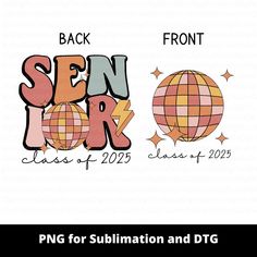 the back and front side of an iron - on transferer for sew or quilting