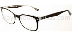 Ray-Ban RX 5285 - Ray-Ban RX5285 2034 Black/Crystal London Outfit, Prescription Eyewear, Simple White, Sunglasses Online, Number 2, Mens Glasses, Black Crystals