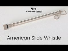 an american side whistle is shown with the words woodcock chimes